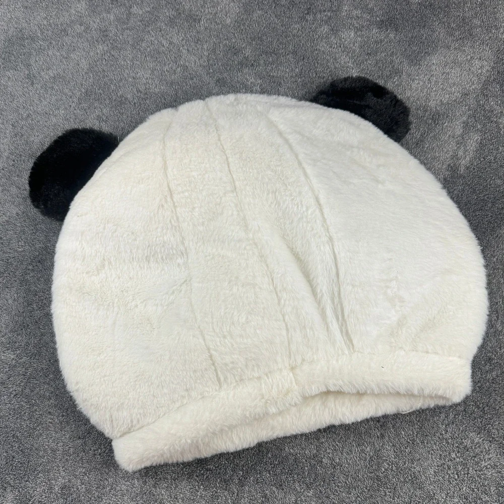 Panda Mascot‎ Head Kids Plush Costume Animal Head White Black Cosplay